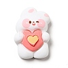 Lovely Animal Opaque Resin Cabochons RESI-B012-01B-1