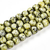 Baking Paint Glass Beads Strands DGLA-N003-10mm-A04-1