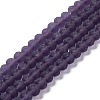 Transparent Glass Beads Strands EGLA-A034-T8mm-MD15-1