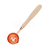 Brass Wax Sticks Melting Spoon AJEW-I043-01RG-02-1