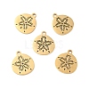 201 Stainless Steel Pendants X-STAS-E015-04G-2
