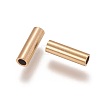 Ion Plating(IP) 304 Stainless Steel Tube Beads STAS-L216-23G-G-3