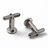 304 Stainless Steel Cuff Buttons STAS-Z015-33B-1