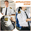 Silk Aviation Epaulette AJEW-CY0002-53B-5