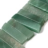 Natural Green Aventurine Beads Strands G-S386-D15-2