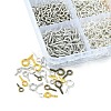 1200Pcs 12 Style Iron Screw Eye Pin Peg Bails IFIN-YW0001-79-2
