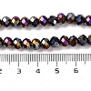 Baking Electroplate Glass Beads Strands DGLA-A039-J10mm-B20-4
