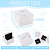 Square Cardboard Paper Ring Gift Storage Boxes CON-TAC0001-17B-4