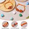Adjustable Braided Nylon Cord Macrame Pouch Bracelet Making AJEW-SW00013-14-3