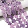 Natural Lepidolite Beads Strands G-L095-A01-01B-2