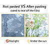 Waterproof PVC Colored Laser Stained Window Film Adhesive Stickers DIY-WH0256-033-8