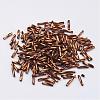 Glass Twisted Bugle Beads SEED-E002-9mm-881#-3