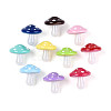UV Plating Opaque Luminous Acrylic Beads OACR-N153-07-1