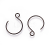 304 Stainless Steel Earring Hooks STAS-L216-02B-B-1