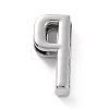 Alloy Letter Slide Charms FIND-A023-17P-2