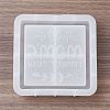 Square Mother's Day Word MOM DIY Tray Silicone Molds DIY-G112-02C-3