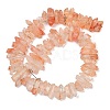 Natural Crackle Quartz Beads Strands G-R012-B06-02-2