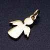 201 Stainless Steel Pendants STAS-T046-JA343-2-2