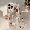 Cat Mirrored Axrylic Mobile Phone Cover PW-WG472D8-03-2