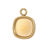 304 Stainless Steel Pendant Cabochon Settings STAS-OY008-75G-1
