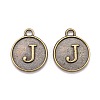 Alloy Pendant Cabochon Settings PALLOY-N156-01J-AB-3