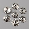 Tibetan Style Alloy Bead Caps FIND-WH0116-06B-AS-1