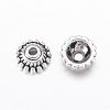 Tibetan Style Alloy Bead Caps X-LF1235Y-2