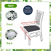 Polyester Dustproof Chair Cover AJEW-WH20008-18A-2