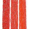 Electroplate Glass Beads Strands EGLA-A044-P2mm-B03-2