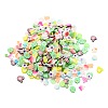Handmade Luminous Polymer Clay Cabochons CLAY-C004-01-2