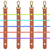 4Pcs Alloy Leather Threader AJEW-CL0005-55A-1