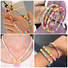 800Pcs 8 Colors Frosted Opaque Acrylic Beads OACR-TA0001-51-7