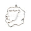 Zinc Alloy Open Back Bezel Pendants PALLOY-D580-05P-I-1