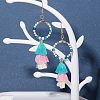 Cotton Thread Tassel Pendant Decorations FIND-NB0001-07-6