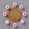 Opaque Acrylic Beads X-MACR-S370-C6mm-A12-3