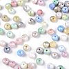 180Pcs Faceted Electroplated Glass Beads Strands GLAA-YW0003-38-8mm-2