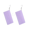Keyboard Iron Resin Dangle Earrings FS-WG564AB-04-1