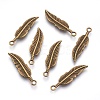 Tibetan Style Alloy Pendants TIBEP-1397-AB-FF-1