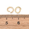 Brass Open Jump Rings KK-G604-08G-22-4