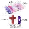 270Pcs 18 Styles Opaque Acrylic Beads SACR-FS0001-41B-4