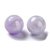 Two Tone Opaque Acrylic Beads LS-SACR-P024-01B-W10-2