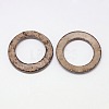 Wood Jewelry Findings Coconut Linking Rings COCO-O006A-12-2