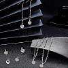 10Pcs Brass Micro Pave Cubic Zirconia Charms ZIRC-SC0001-14-4