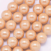 Glass Pearl Beads Strands HY-G001-6mm-A01-1