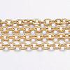 Ion Plating(IP) 304 Stainless Steel Cable Chains CHS-H017-02G-10M-1