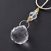 Teardrop Acrylic Beads Big Pendant Decorations LS-HJEW-D029-01P-C-5