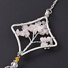 Teardrop Acrylic Beads Big Pendant Decorations HJEW-D029-01P-D-4