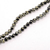 Non-magnetic Synthetic Hematite Beads Strands G-WH0018-02E-1