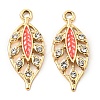 Zinc Alloy Pendants FIND-C035-02G-04-2