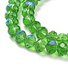 Electroplate Glass Beads Strands LS-EGLA-A034-T1mm-L08-3